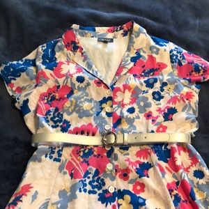 ModCloth midi shirt dress